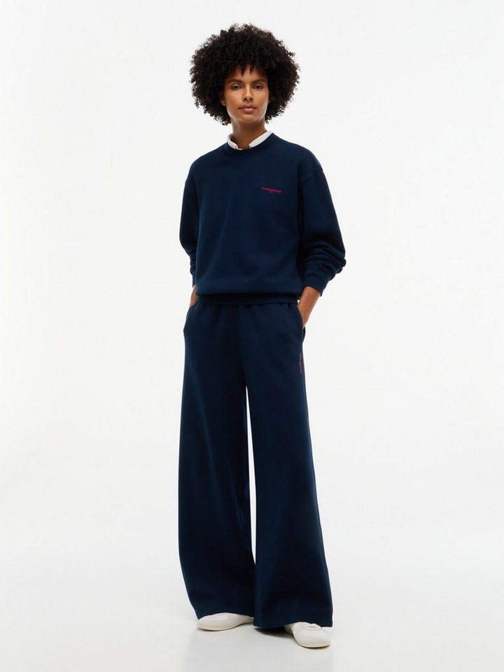 Tommy Jeans Sweathose TJW WIDE LEG SCRIPT SWEATPANTS Baumwollmischung, lässig geschnitten – Bild 4 von 5