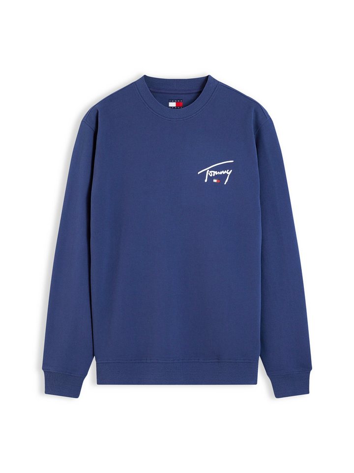 Tommy Jeans Sweatshirt REGULAR ENTRY SIGNATURE Regular fit mit Rundhalsausschnitt – Bild 5 von 5