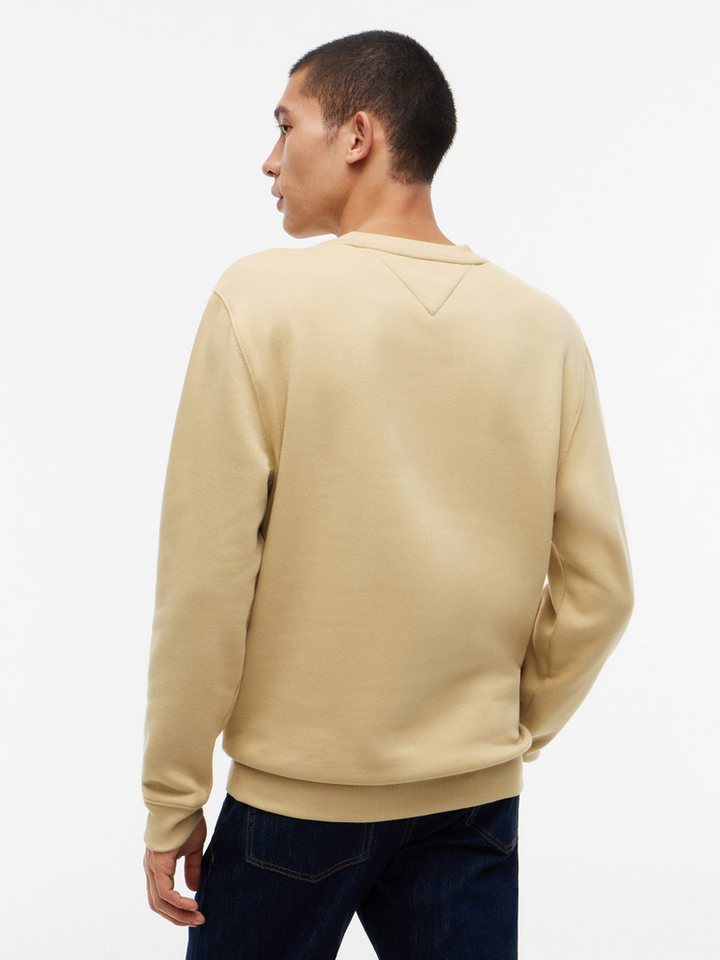 Tommy Jeans Sweatshirt TJM REGULAR FLAG CREW NECK Mit besticktem Markenlogo auf Brusthöhe – Bild 3 von 5