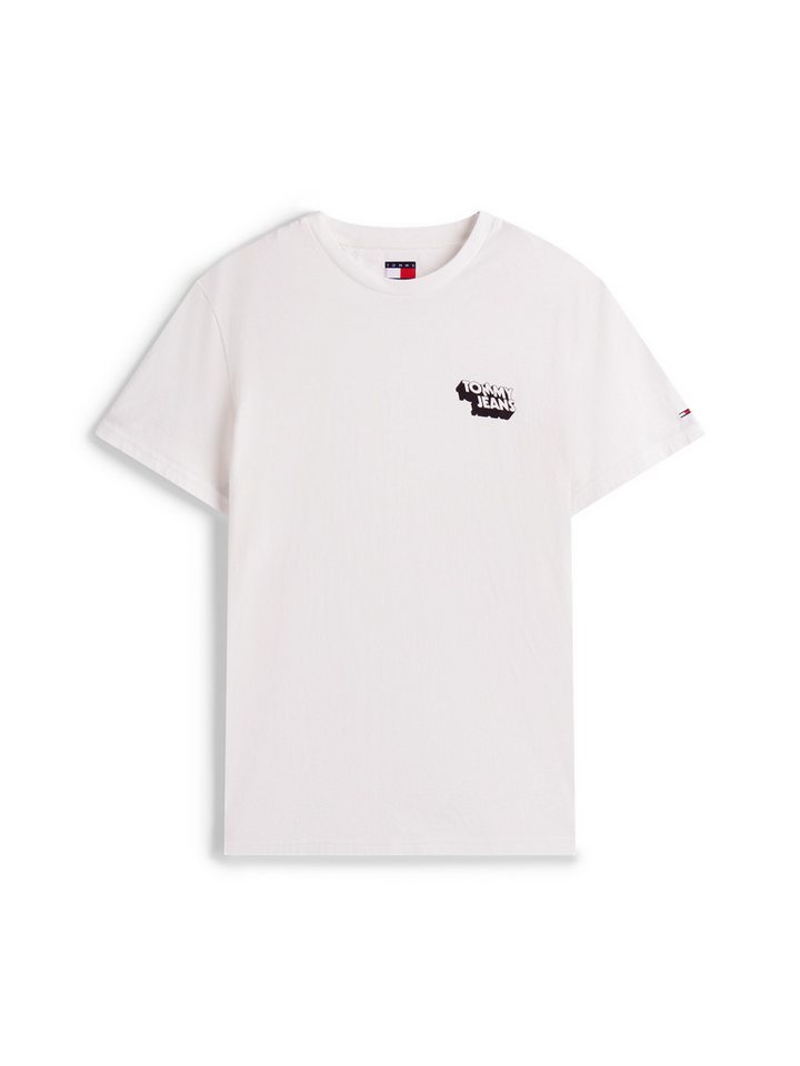 Tommy Jeans T-Shirt TJM SLIM STACK LOGO TEE EXT Mit Rundhalsausschnitt – Bild 4 von 5