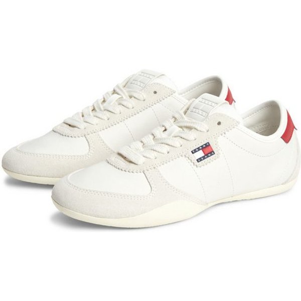 Tommy Jeans TJ BALLET SNEAKER Sneaker Freizeitschuh, Halbschuh, Schnürschuh im Retro-Look