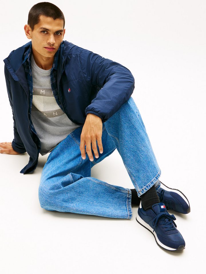 Tommy Jeans TJM CLASSIC RUNNER Sneaker Freizeitschuh, Halbschuh, Schnürer mit Kontrastbesätzen – Bild 2 von 5