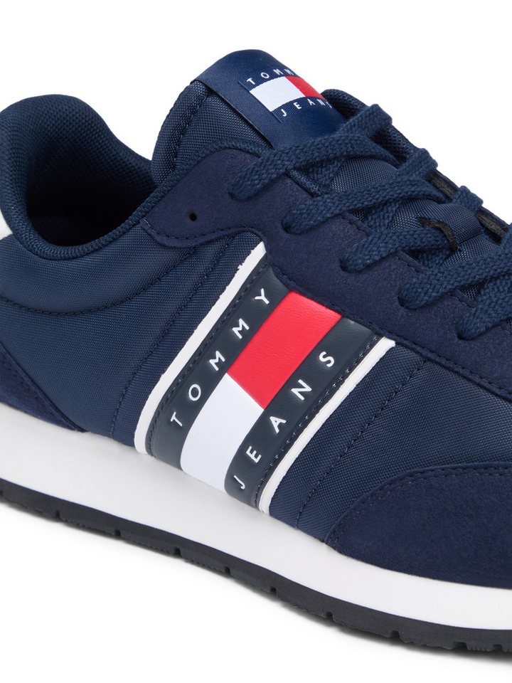 Tommy Jeans TJM CLASSIC RUNNER Sneaker Freizeitschuh, Halbschuh, Schnürer mit Kontrastbesätzen – Bild 3 von 5