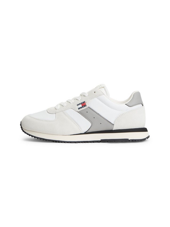 Tommy Jeans TJM EVA RUNNER MIX MATERIAL Sneaker Freizeitschuh, Schnürschuh mit Logoflaggen-Prägung an der Schuhzunge – Bild 5 von 5
