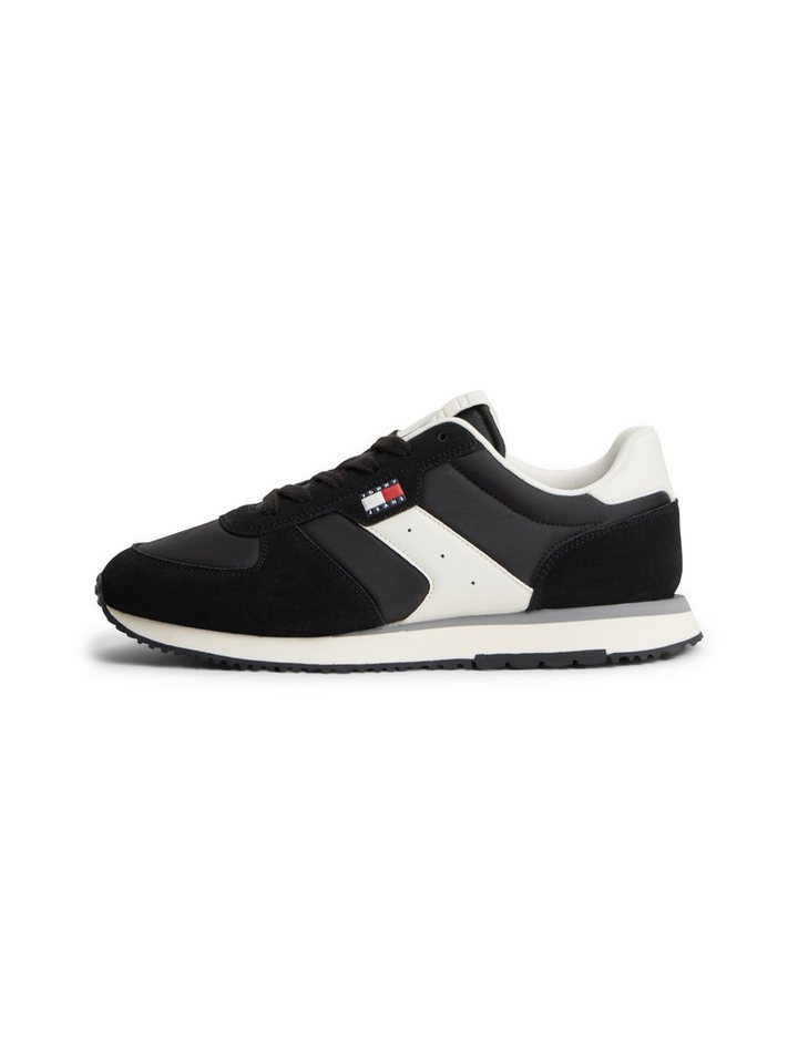 Tommy Jeans TJM EVA RUNNER MIX MATERIAL Sneaker Freizeitschuh, Schnürschuh mit Logoflaggen-Prägung an der Schuhzunge – Bild 5 von 5