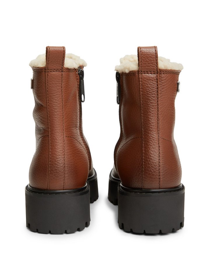 Tommy Jeans TJW PLATFORM BOOTS WL Winterstiefelette Blockabsatz, Schnürboots, Winterboots mit seitlicher Logoflag – Bild 2 von 5