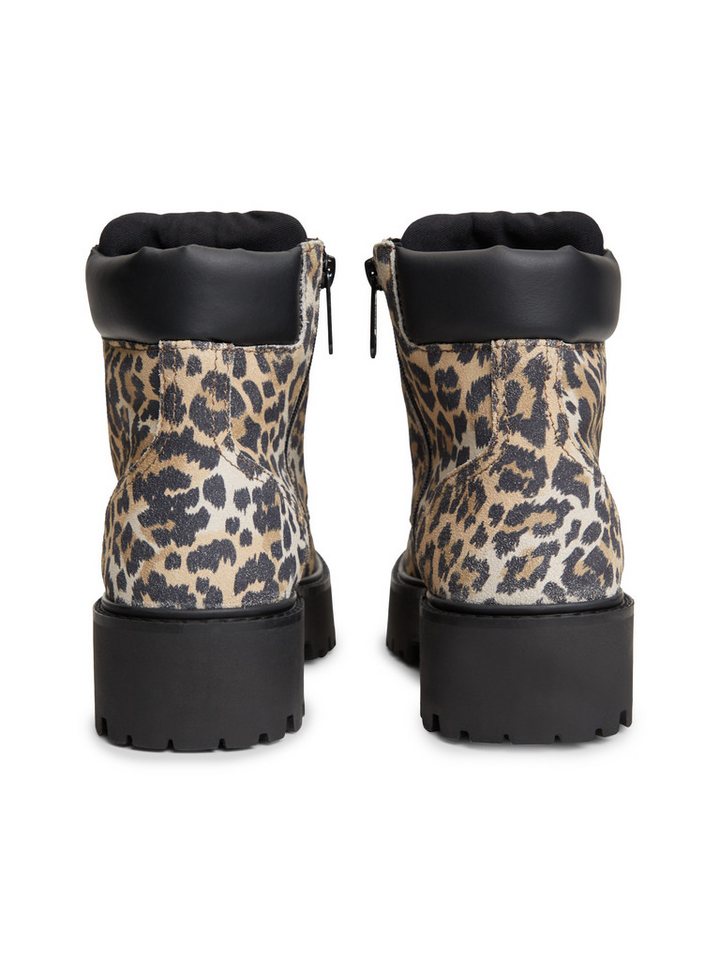 Tommy Jeans TJW PLATFORM CHEETAH BOOTS Schnürboots Blockabsatz, Plateau, Stiefelette im coolen Geparden-Look – Bild 2 von 5