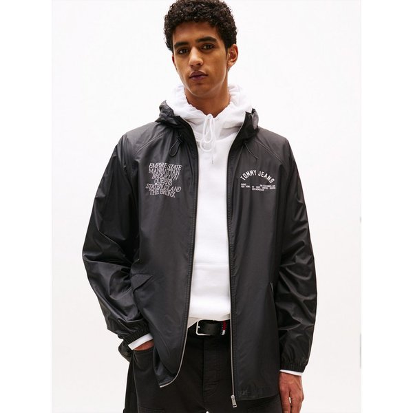 Tommy Jeans Windbreaker TJM WINDBRKR BOROUGHS JACKET Sportjacke, Übergangsjacke Funktionsjacke Lightweight
