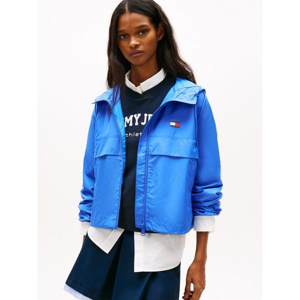 Tommy Jeans Windbreaker TJW ESSENTIAL WINDBREAKER EXT mit Logodruck