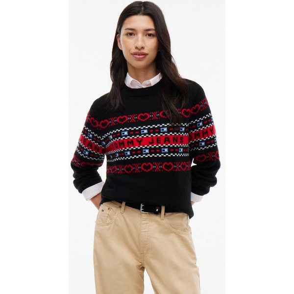 Tommy Jeans Wollpullover TJW SWEATER Wolle
