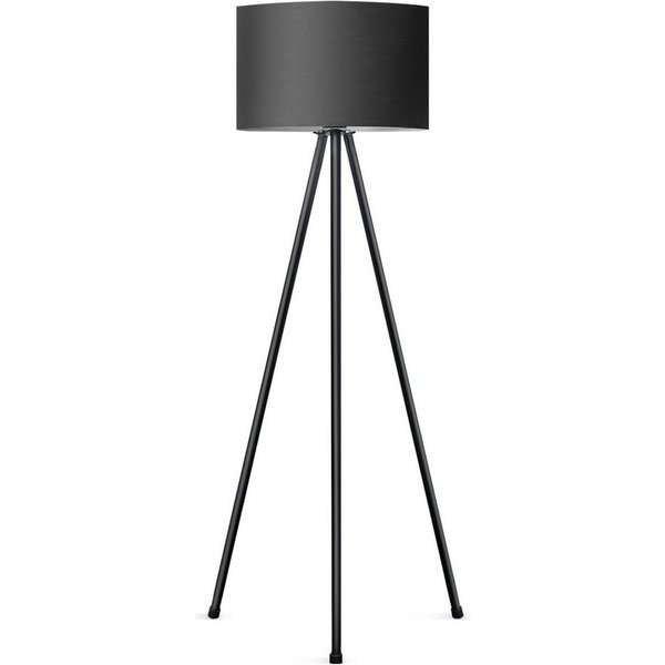 Tomons LED Stehlampe Dimmbar, Stehleuchte mit Dreibeinstativ aus Metall, LED wechselbar