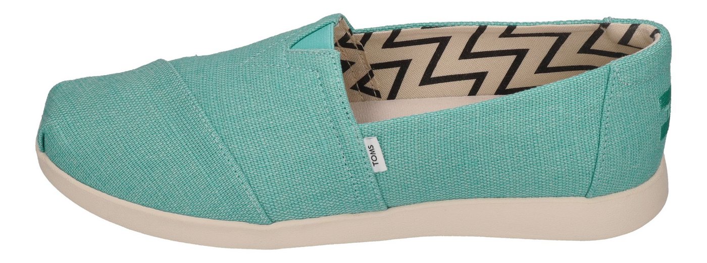 TOMS ALPARGATA PLUS Espadrille Aqua Heritage Canvas – Bild 2 von 5