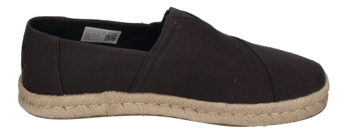 TOMS ALPARGATA ROPE 2.0 Espadrille Black – Bild 4 von 5