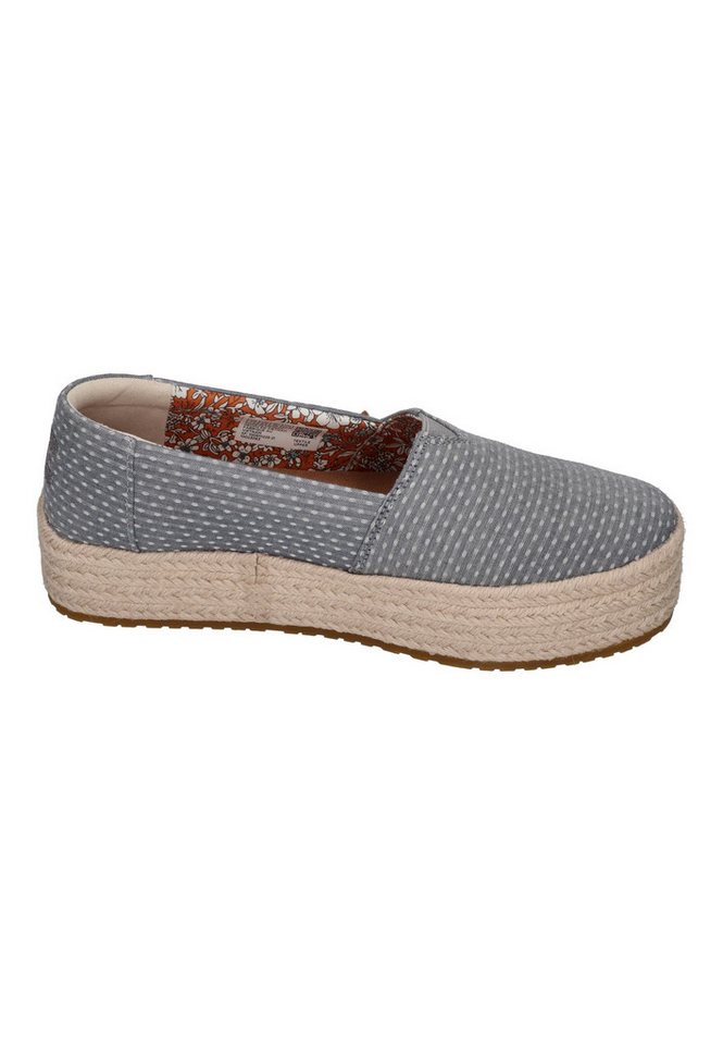 TOMS VALENCIA Espadrille Niagara Mist Chambray Dot – Bild 4 von 5