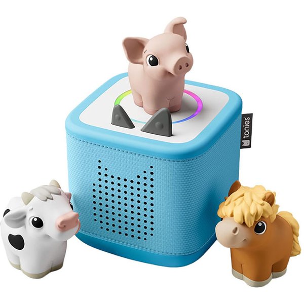 tonies Toniebox 2 Starter Set My First Tonies Bauernhof Lautsprecher (Bluetooth, WLAN, 42 W)