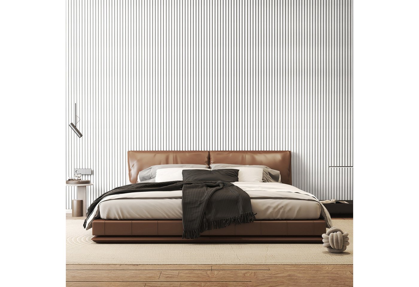 TONOR Schallschutzpaneel Akustikpaneele selbstklebend, 120x60x0.9 cm Schallschutz wand, (4-tlg) – Bild 5 von 5