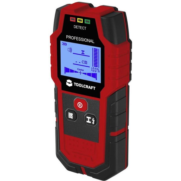 TOOLCRAFT Leitungsortungsgerät Ortungsgerät LCD 120 mm TO-9627699