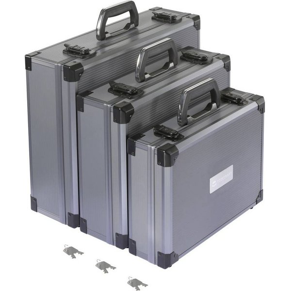 TOOLCRAFT Werkzeugkoffer Universal Werkzeug-Pilotenkoffer unbestückt 3teilig (L x B x H) 44.5 x