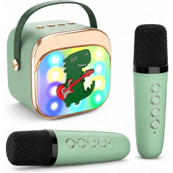 Toomoke Karaokemaschine, Kinder-Lautsprecher, Musikbox für Kinder Lautsprecher Gesangsspielzeug, Partybox für Geburtstag, Familie und Freizeit (5 W, BT 5.1, 15 