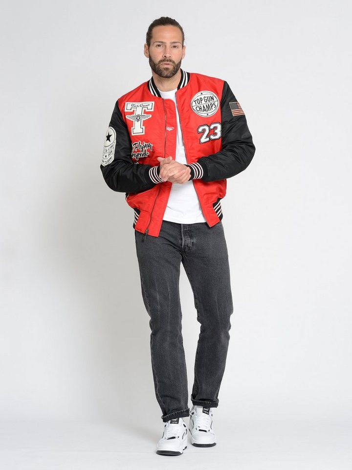 TOP GUN Bomberjacke TG22032 – Bild 5 von 5