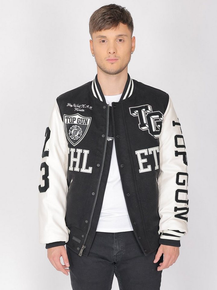 TOP GUN Collegejacke TG23001 – Bild 2 von 5