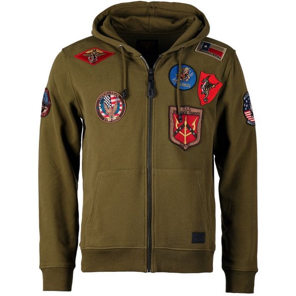 TOP GUN Sweatjacke TG20191057