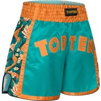 TOP TEN Kickbox-Shorts „Ryu del Mar“, Größe L in Blau