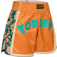TOP TEN Kickbox-Shorts „Ryu del Mar“, Größe XL in Orange