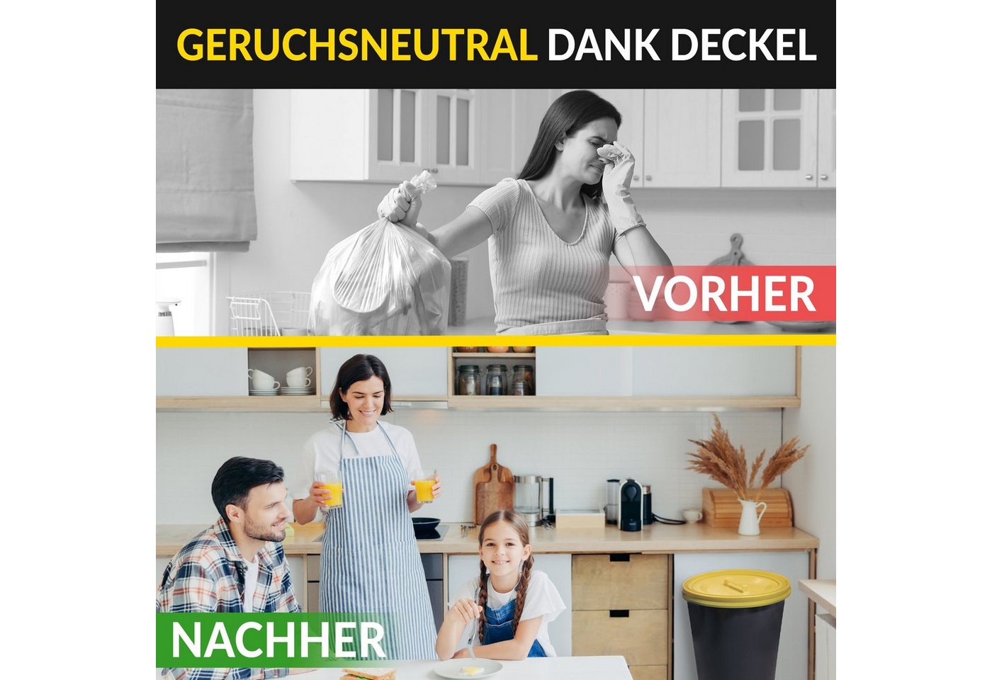 Topanbieter999 Müllsackständer Gelber Sack Eimer – Bild 5 von 5