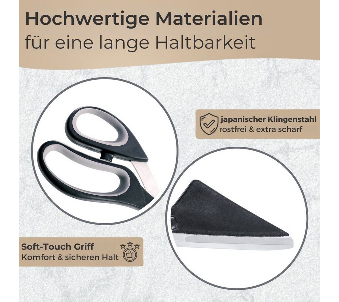 Topanbieter999 Pizzaschere mit Heber 27,2 cm Küchenschere – Bild 4 von 4