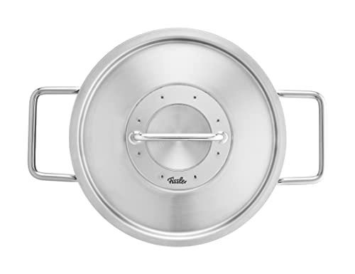 Fissler Topf-Set Fissler Pure Collection, Edelstahl 18/10 (Set, 4-tlg., Kochtopf 16/20/24 + Bratentopf 20cm), Made in Germany – Bild 5 von 5