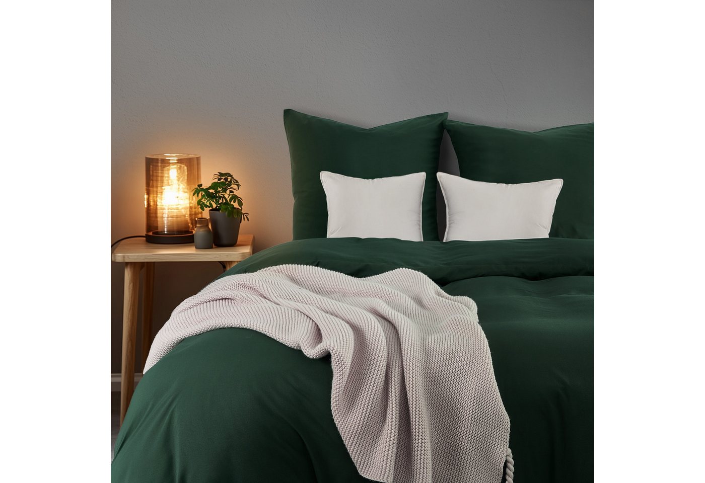 Topfinel Bettwäsche 135x200cm, Seersucker Bettwäsche-Sets, bügelfrei, allergiker, kühlende, 100% Mikrofaser, 3 teilig, Pflegeleicht, kuschelig, weich, Winter So – Bild 2 von 5