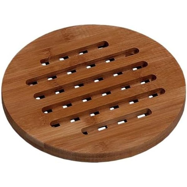 KESPER® Topfuntersetzer Kesper Topfuntersetzer aus dunklem Bambus Ø 19, 1-tlg.