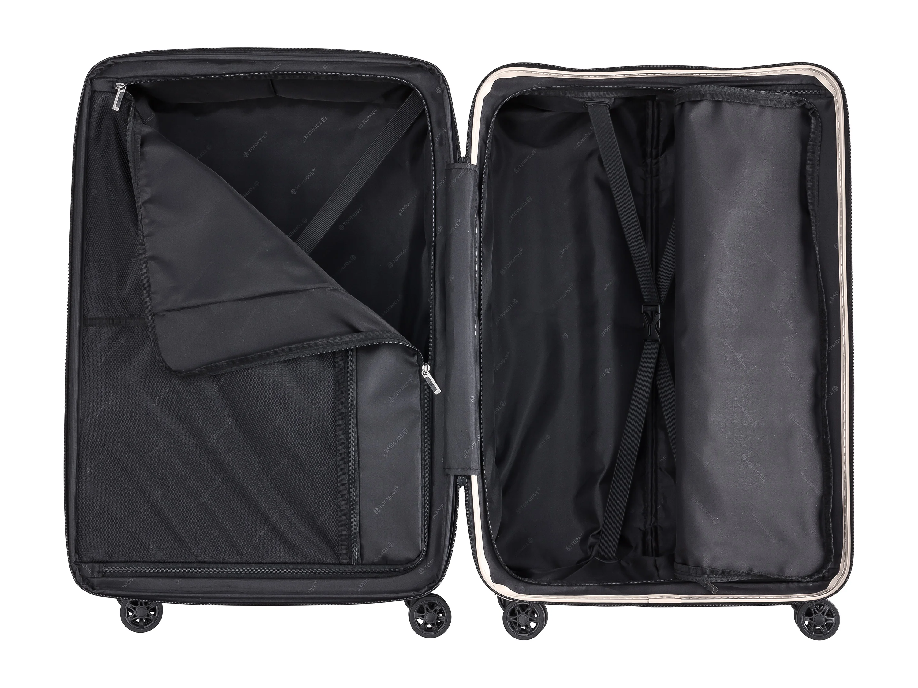 TOPMOVE® Koffer, Hardcase, L, 77/87,5 L, erweiterbar – Bild 2 von 4