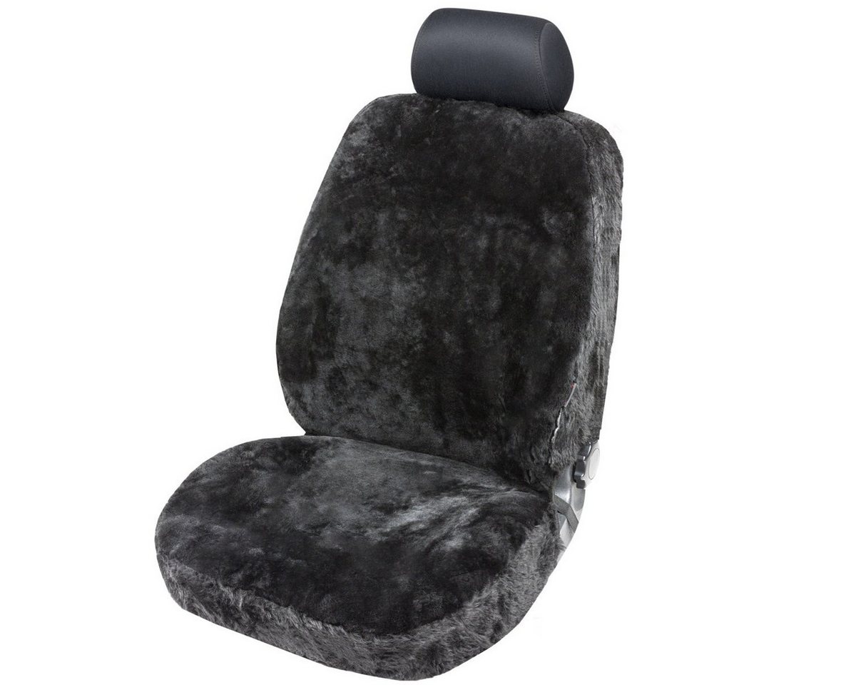 Torrex Autositzbezug aus Lammfell kein Patchwork Vollbezug, 1-tlg., universelle Passform, Seitenairbag kompatibel, wärmeregulierendes Fell – Bild 3 von 5