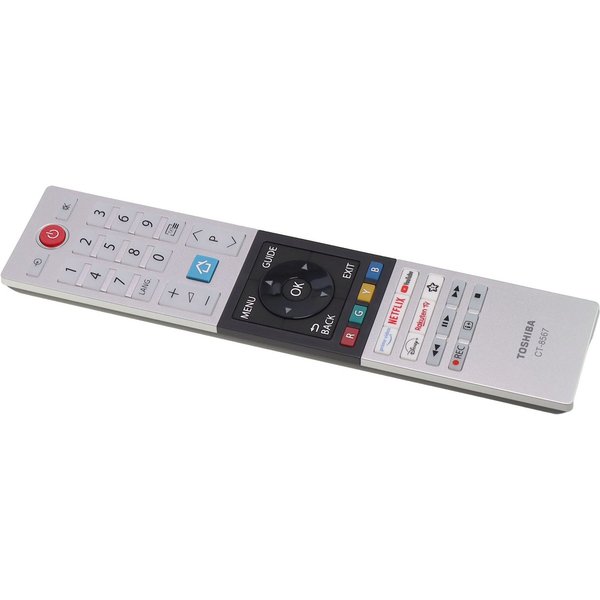 Toshiba Toshiba 30116758,CT-8567 Fernbedienung für 50UV2363DAUHD Smart-TV Fernbedienung