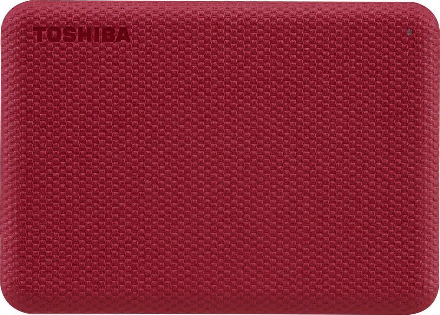 Toshiba Toshiba Canvio Advance rot 2TB, USB 3.0 Micro-B - externe HDD-Festplatte – Bild 4 von 4