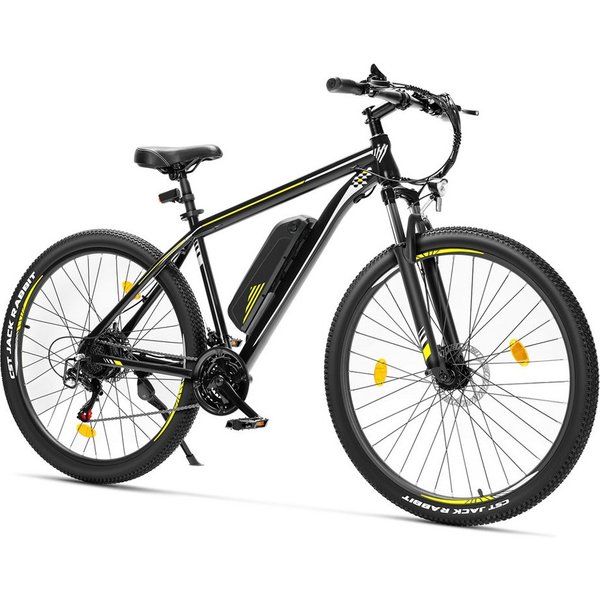 Touroll E-Bike U1 Trekkingrad mit 250-W-Motor, 468 Wh Akku, 21 Gang Shimano, Heckmotor, 468 Wh, 65 km Reichweite, 21‑Gang Shimano, Scheibenbremsen