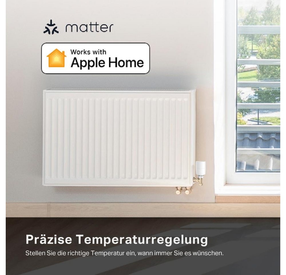 tp-link KE100 KIT Smart-Home-Zubehör, Kasa smartes Heizkörperthermostat - Wifi Starter Kit – Bild 3 von 5