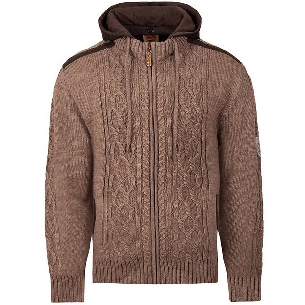 Maddox Trachtenstrickjacke MADDOX Herren Trachten Strickjacke 'Waidsee' mit K