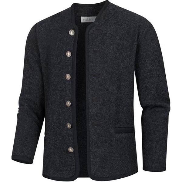Nübler Trachtenstrickjacke Walkjacke Friedrich in Dunkelblau von Nübler, Trachtenmode