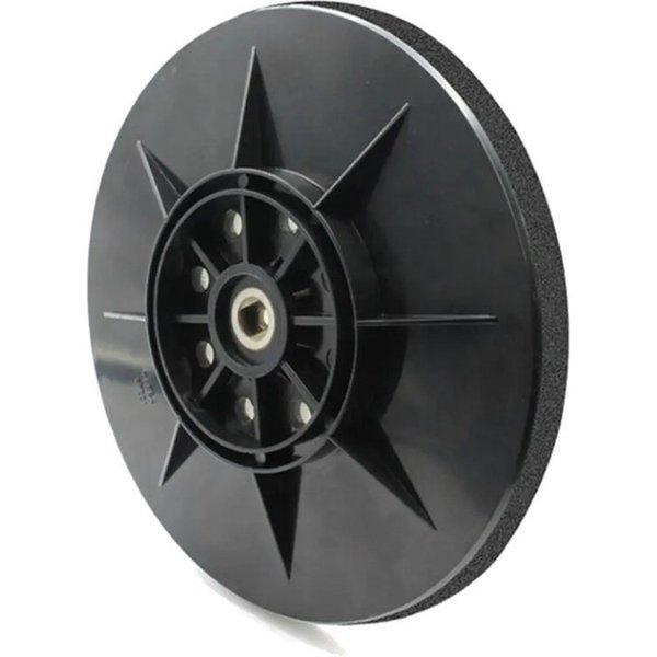 Trade-Shop Schleifteller passend für Einhell TC-DW 225, TE-DW 225 Trockenbauschleifer, ø 225.00 mm, 1-St., Ausführung: Klett / Anzahl der Staublöcher: 8