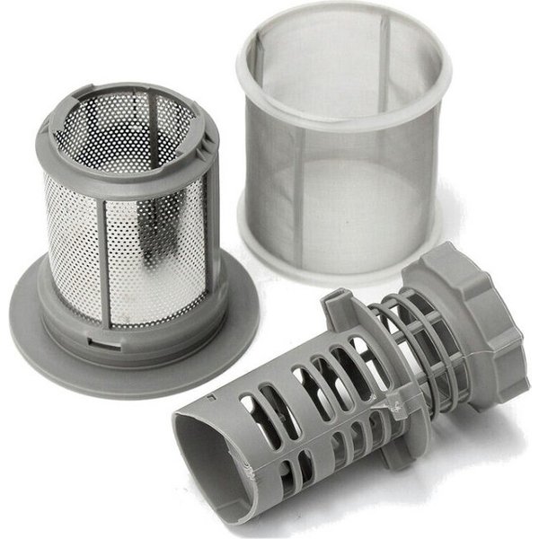 Trade-Shop Schmutzsieb Feinsieb Set passend für Constructa CG463J2 CG463J235 CP534V9, (Grobsieb Feinsieb Mikrosieb), Spülmaschine / Geschirrspüler