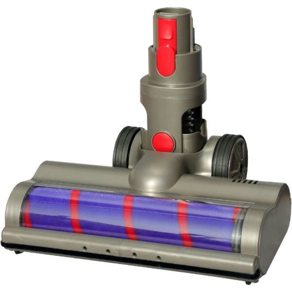 Trade-Shop Turbodüse Softroller Bodendüse passend für Dyson V7 V8 V10 V11 V15 SV10 SV12, Zubehör für Dyson 966489-08, 966489-11, 966489-04, 966489-12, 966489-15