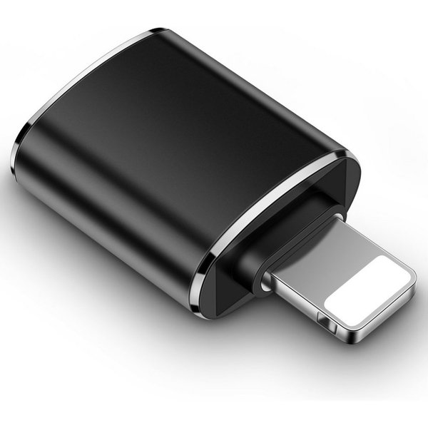 TradeNation USB A 3.0 auf Lightning Adapter OTG iPhone iPad USB-Stick Daten Laden Smartphone-Adapter Lightning zu USB 3.0 Typ A, Schnelles Laden, Plug & Play, U