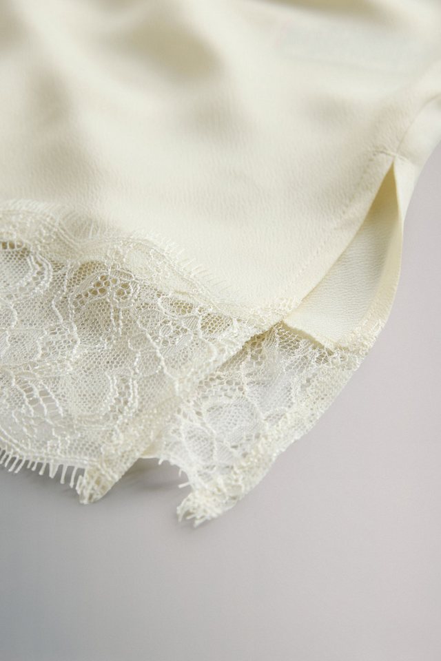 The Set Trägertop The Set Satin-Tops mit Spitze, 2er-Pack (2-tlg) – Bild 2 von 5