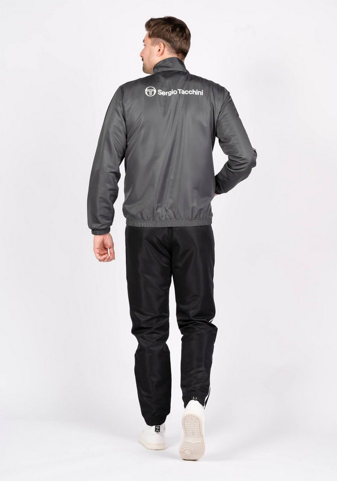 Sergio Tacchini Trainingsanzug Trainingsanzug Sergio Tacchini Agave (2-tlg., Jacke und Hose), Streifendetails – Bild 3 von 5