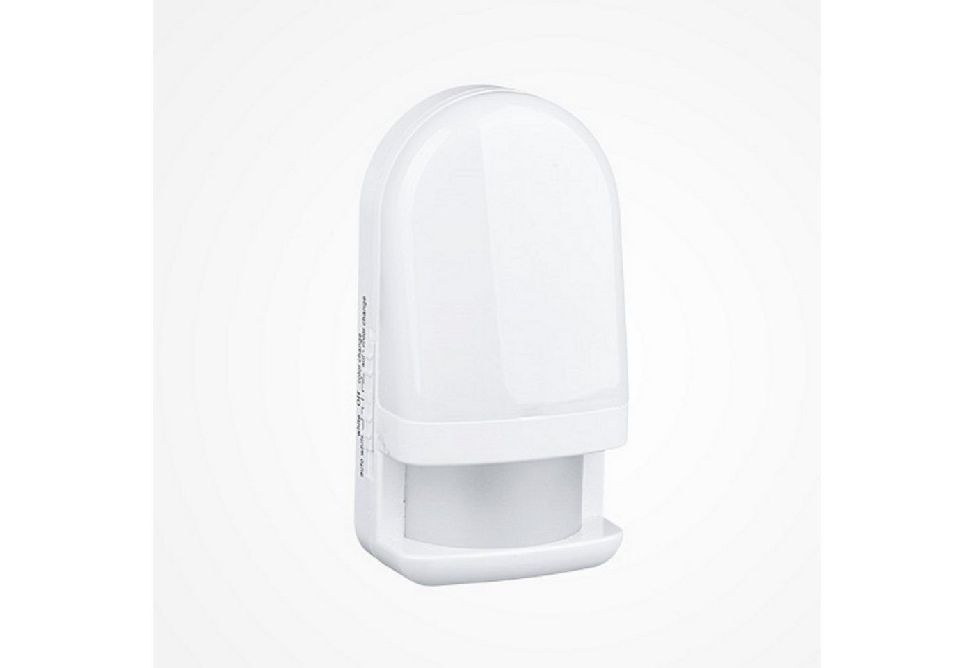 TRANGO LED Nachtlicht, Bewegungsmelder, 11-038 LED Sensor Nachtlicht in Weiß mit Automatikfunktion direkt 230V mit Bewegungssensor, Sicherheitslicht, Steckdose  – Bild 2 von 4