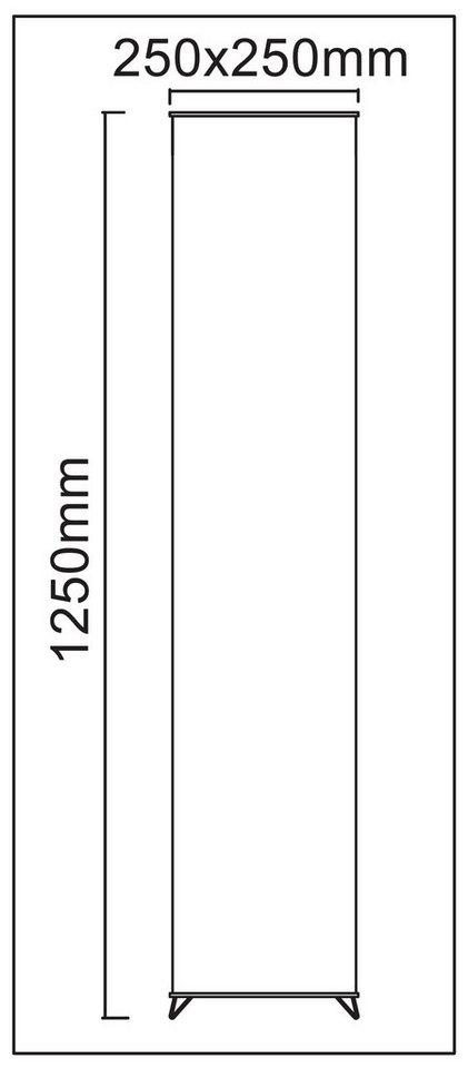 TRANGO LED Stehlampe, 1213L Design LED Stehlampe *OSLO* Reispapierlampe *HANDMADE* Stehleuchte mit beigefarbenem Lampenschirm inkl. 2x E14 LED Leuchtmittel - Fo – Bild 5 von 5