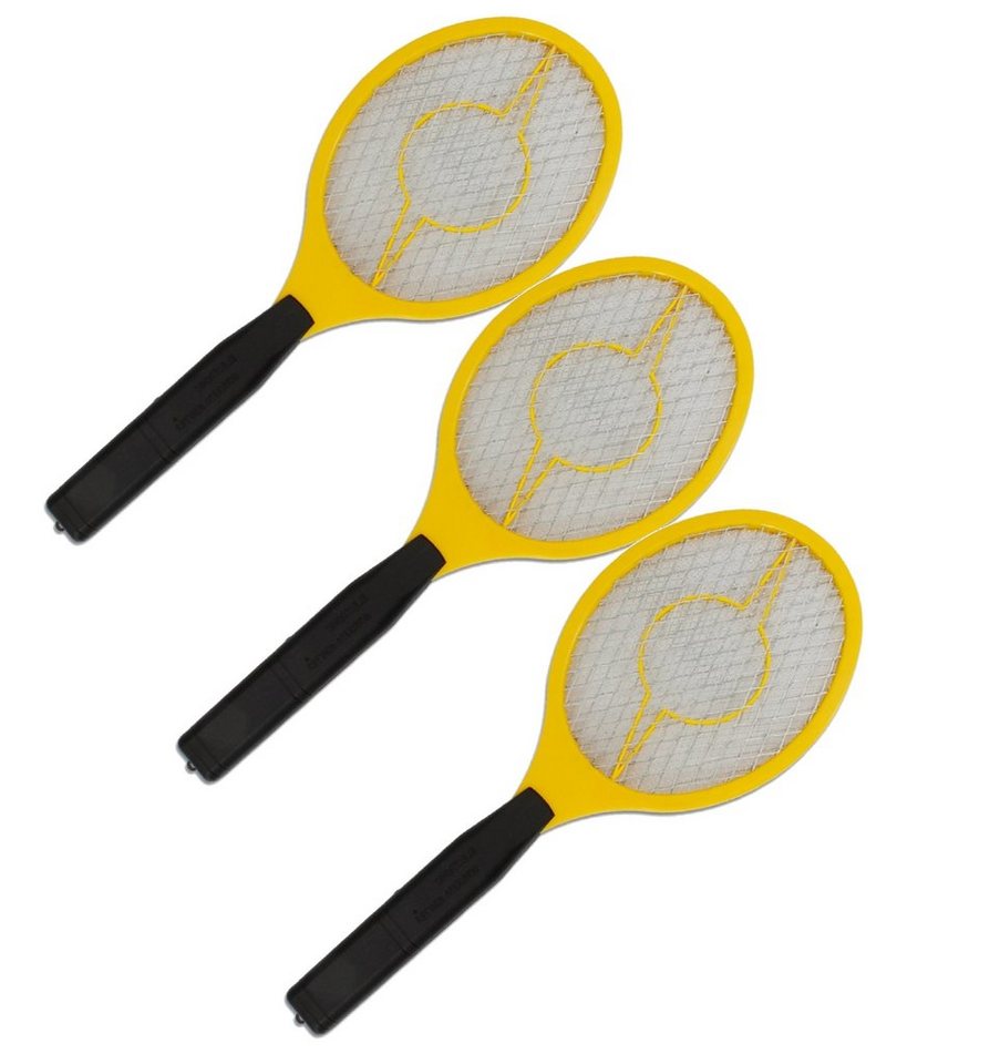 TRANGO Moskitonetz (3er Pack FL2004-3 elektrische Fliegenklatsche - Mückenfänger - Obstfliegenfänger, 3 St., Fliegenfänger – Spinnenfänger), Mückenjäger – Flieg – Bild 5 von 5